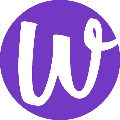 logo walljobs circulo purple